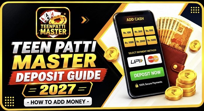 Deposit Money in Teen Patti Master